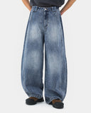 Blue Monkey Wash Baggy Jeans | Inflarion Streetwear INFLATION