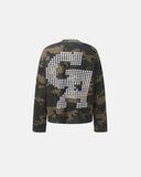 Camo Graphic Waffle Long Sleeve T-Shirt | Inflation Streetwear