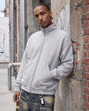 Polar Fleece High Neck Zip Up Jacket | Inflation Streetwear