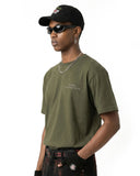Distressed Reflective Washed T-Shirt | Inflation Streetwear INFLATION