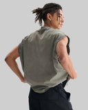 Distressed Washed Boxy Tank Top | Inflation Streetwear INFLATION