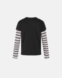 Distressed Graphic Layered Baby T-Shirt | Inflation Streetwear