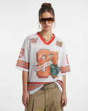 Vintage Oversized Mesh Jersey | Inflation Streetwear INFLATION