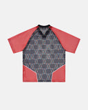 Color-Block Oversized Mesh Jersey | Inflation Streetwear INFLATION