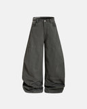Camo Patchwork Barrel Pants | Inflation Streetwear