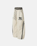 Plaid Double Waist Baggy Track Pants | Inflation Streetwear INFLATION