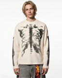 Skeleton Graphic Washed Long Sleeve | Inflation Streetwear INFLATION