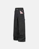 Deconstructed Utility Baggy Jeans | Inflation Streetwear INFLATION