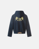 Distressed Washed Printed Zip Up Hoodies | Inflation Streetwear INFLATION