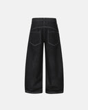 Raw Metal Clasp Baggy Jeans | Inflation Streetwear INFLATION