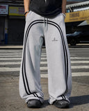 Washed Ribbon Wide Leg Sweatpants | Inflation Streetwear INFLATION