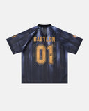 Gradient Pattern Mesh Jersey | Inflation Streetwear INFLATION