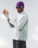 Breathable Grid Fleece Half-Zip Sweatshirt | Inflation Streetwear INFLATION