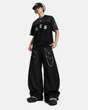 black barrel jeans streetwear outfit