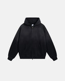 INFLATION Monkey Wash French Terry Zip Up Hoodies INFLATION