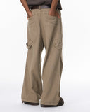 100% Cotton Khaki Casual Pants | Inflation Streetwear INFLATION