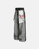 Distressed Reverse Design Baggy Jeans | Inflation Streetwear INFLATION