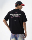 Glow-in-the-Dark Stitching Oversized T-Shirt | Inflation Streetwear INFLATION