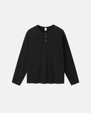 Henley Collar Long Sleeve Tees | Inflation Streetwear INFLATION
