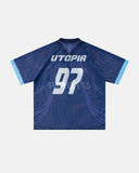 Geometric Pattern Mesh Jersey | Inflation Streetwear INFLATION