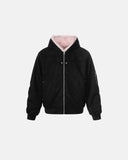 Reversible Faux Fur Hooded Jacket |  Inflation Streetwear INFLATION