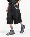 workwear streetwear jorts with relaxed silhouette