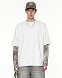 camo patchwork long sleeve tees