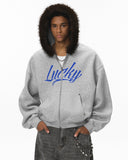 Faux Fur Collar Zip Up Hoodie Jacket  | Inflation Streetwear INFLATION