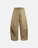 Pleated Barrel Tailored Pants | Inflation Streetwear