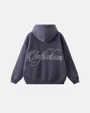 Shiny Rhinestone Acid Wash Hoodies | Inflation Streetwear INFLATION