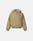 Detachable Hooded Faux Fur Padded Jacket | Inflation Streetwear INFLATION