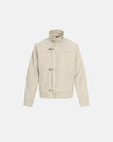 Embroidery Jacquard Cropped Clasp Jacket | Inflation Streetwear INFLATION
