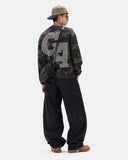 Camo Graphic Waffle Long Sleeve T-Shirt | Inflation Streetwear