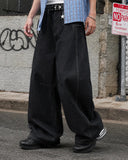 INFLATION Raw Color Barrel Baggy Jeans INFLATION