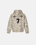 Leopard Print Graphic Boxy Zip Up Hoodie | Inflation Streetwear