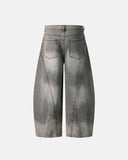 Ink splash Barrel Jeans | Inflation Streetwear INFLATION