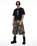 Distressed Painted Graphic Boxy T-Shirt | Inflation Streetwear INFLATION