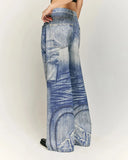Digital Printing Denim Pants | Inflation Streetwear INFLATION