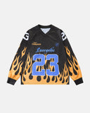 NO.23 & Flame Print Mesh Tees | Inflation Streetwear INFLATION