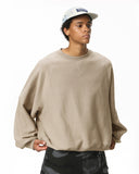 Batwing Sleeve Fleece Crewneck Sweatshirt | Inflation Streetwear INFLATION
