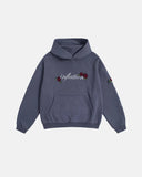 Poker Embroidery Boxy Hoodies | Inflation Streetwear INFLATION
