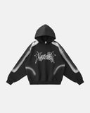 Stitching Spray-Painted Hoodies | Inflation Streetwear INFLATION