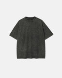 Heavyweight cotton fabric with structured feel