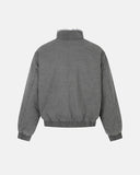 Washed Faux Fur Lined Boxy Jacket | Inflation Streetwear