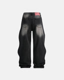 Gothic Graphic Baggy Jeans | Inflation Streetwear