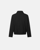 Metal Clasp Boxy Zip Up Jacket | Inflation Streetwear