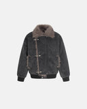 Slanted Clasp Fireman Padded Jacket | Inflation Streetwear INFLATION