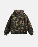 Camo Faux Fur Lined Bomber Jacket | Inflation Streetwear INFLATION
