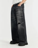Ripped Wide Leg Jeans | Inflation Streetwear INFLATION