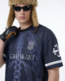 X-Ray Skeleton Graphic Mesh Jersey | Inflation Streetwear INFLATION